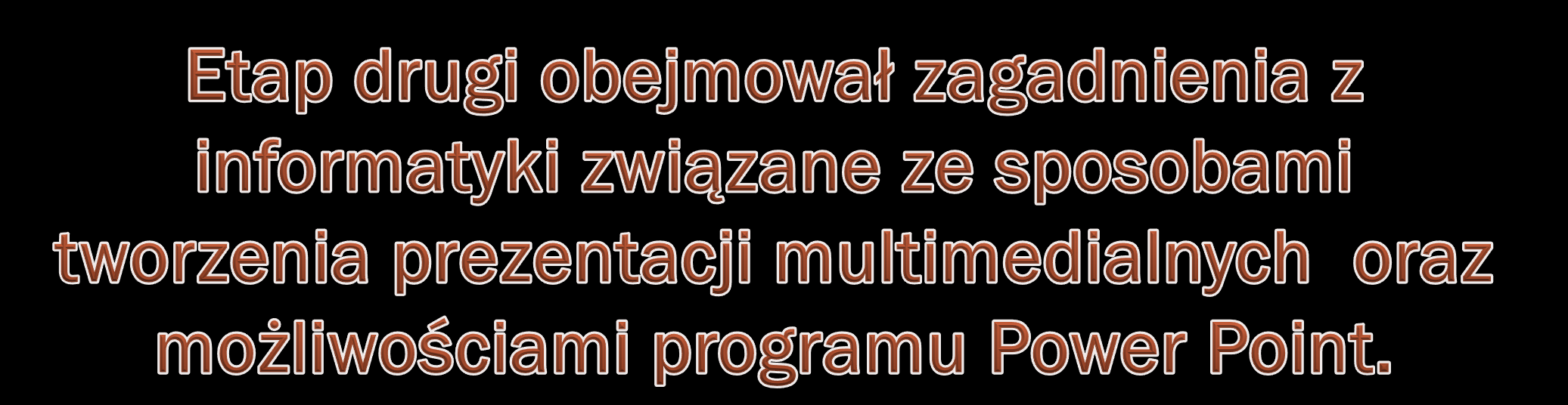 W zależności od wybranego zadania wyszukiwaliśmy materiał w Internecie, opracowywaliśmy notatki.