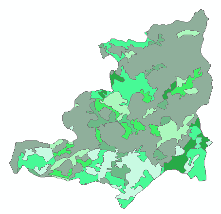 Użytkowanie zlewni CORINE Land Cover 2000