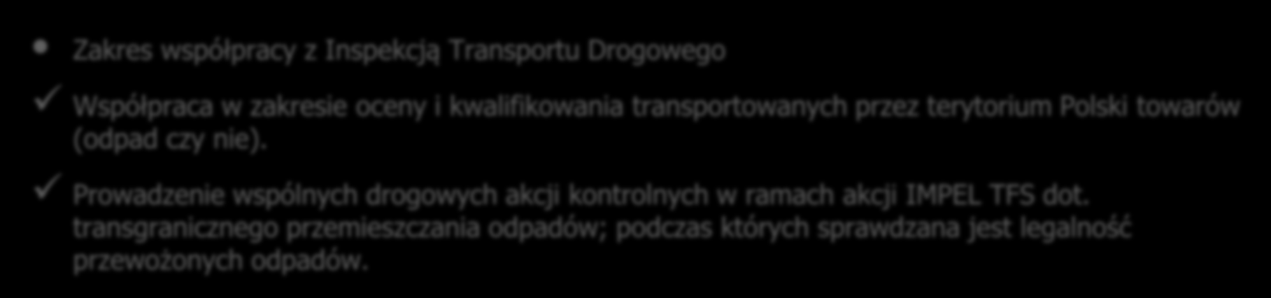 Zakres współpracy z Inspekcją Weterynaryjną Wymiana informacji na temat zakładów utylizacji produktów ubocznych pochodzenia zwierzęcego, dużych gospodarstw rolnych prowadzących chów trzody i drobiu,