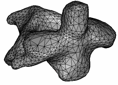 (rys.3), które nie jest zarówno rozpoznawalne przez wersję Static Structural programu Ansys oraz Workbench, gdyż nie zawiera informacji na temat posiadanej przez obiekt objętości