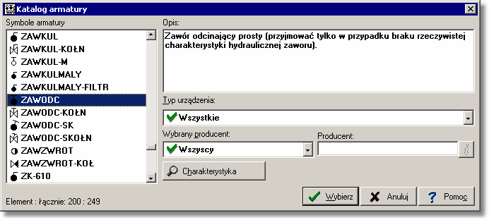 10 Załączniki Dialog Jednostki rysunku Z rozwijanej listy należy wybrać właściwą jednostkę. Dla ułatwienia program wyświetla oryginalne wymiary obiektu na rysunku dla wskazanej jednostki.