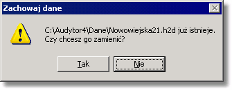 Kan H2O 1.5 Dialog Zachowaj dane Poniżej omówiono poszczególne elementy tego dialogu. Zapisz w - rozwijana lista W tym miejscu określana jest lokalizacja (folder), w której zostanie zapisany plik.