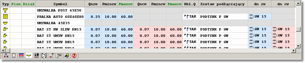 Kan H2O 1.5 klikając myszą krawędź rysunku 467. Uwaga!!! W kolumnach "Styl linii", "Grubość linii", "Kolor linii" i Kolor tła" istnieje możliwość ustawienia wartości "Jak warstwa ".