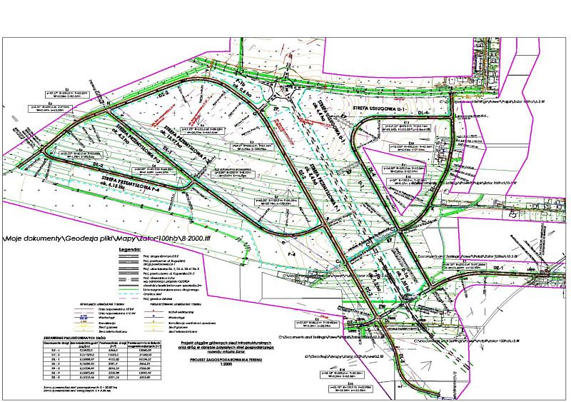 Wymagane załączniki: Required enclosures: Mapki terenu (włączając infrastrukturę na terenie i sieć połączeń transportowych); Maps of plot (including infrastructure on the plot and