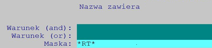 Warunek MASKA Operacja uznanie za rozliczone na parametr Uznanie jest ograniczone na dwóch poziomach, poprzez dwa nowe parametry.