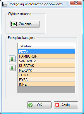 Zliczanie wartości Moduł umożliwia utworzenie dodatkowej zmiennej zawierającej informację, ile razy w danym przypadku w określonej liście zmiennych wystąpiła wskazana przez użytkownika wartość.