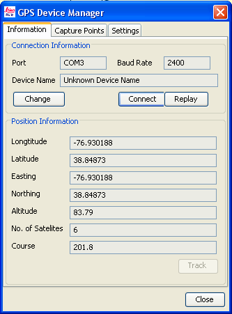 format danych rastrowych w schemacie bazy Oracle Obsługa GPS