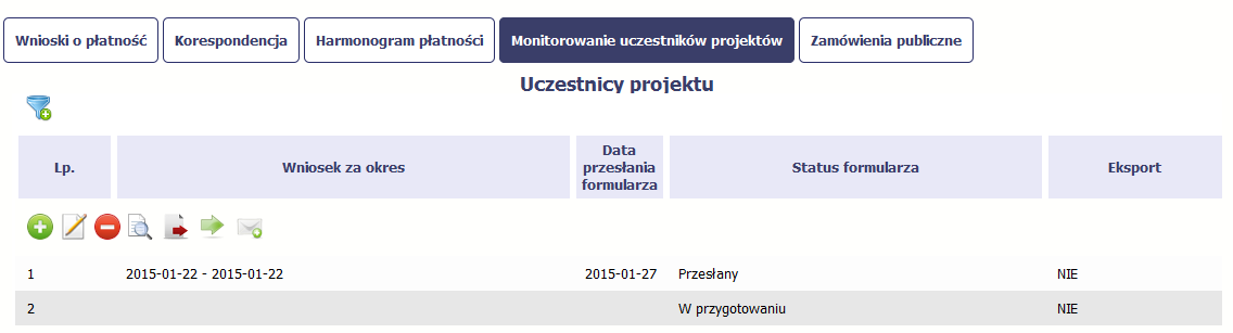 Aby usunąd filtr, należy wybrad funkcję Wyczyśd filtr 8.5.6.