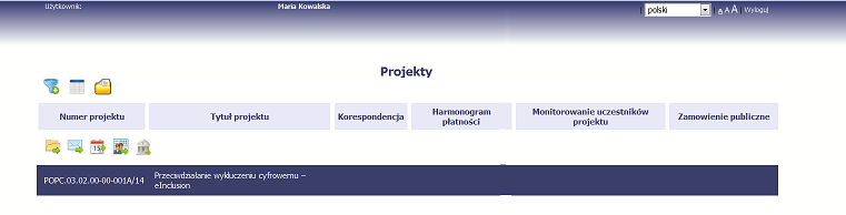 2.1. Wersje językowe W każdej chwili możesz zmienid wersję językową systemu.