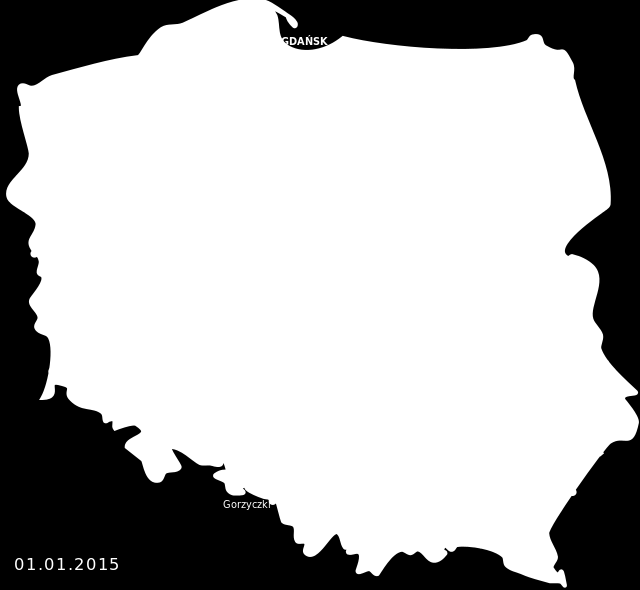 Trwałość i niezawodność dróg w Polsce Docelowo terytorium Polski ma zostać pokryte siecią dróg ekspresowych i autostrad o łącznej długości około 7 500 km.