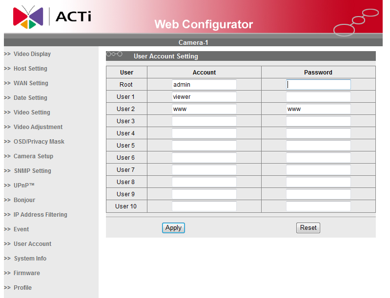 Umieszczanie strumienia wideo z kamer ACTi na stronie WWW Jeżeli posiadasz znajomość języka HTML i Javascript możesz bezpośrednio przejść do analizy przykładowego kodu znajdującego się w załączniku