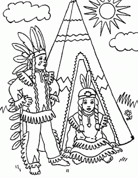 Wiersz Indiańskie sny Indianie mieszkają w wigwamach, Indianie polują na prerii, Indianie się znają na strzałach I z łuku strzelają najcelniej.