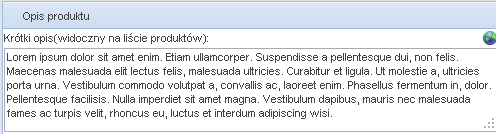 W otwartym oknie wybieramy odpowiednie zdjęcie produktu z dysku i akceptujemy przyciskiem Otwórz. Zdjęcie zostaje załadowane do naszego produktu i widoczne w sekcji Zdjęcia produktu.