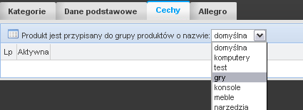 Pełny opis produktu Wprowadzamy pełny opis, który będzie widoczny na karcie produktu. Mamy tu do dyspozycji narzędzie WYSIWYG (ang.