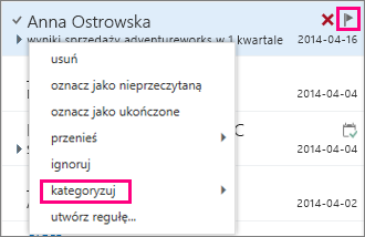 Rzeczy, których możesz szukać w aplikacji Outlook Web App W poniższej tabeli można znaleźć niektóre z najczęściej używanych narzędzi i poleceń dotyczących poczty e-mail.