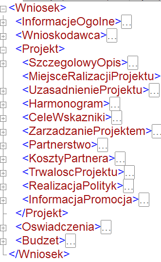 Projektowanie baz danych z wykorzystaniem nierelacyjnych typów danych W jednym z zadań projektowych, realizowanych przez autora, należało zapewnić ewidencję wniosków o dofinansowanie w ramach pewnego