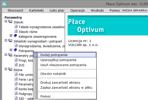 Płace Optivum Jak wyrównać kwotę nieprawidłowo pobranego potrącenia? Prawo do wynagrodzenia za wykonywaną pracę jest podstawową zasadą w prawie pracy. Pracownik nie może zrzec się wynagrodzenia.