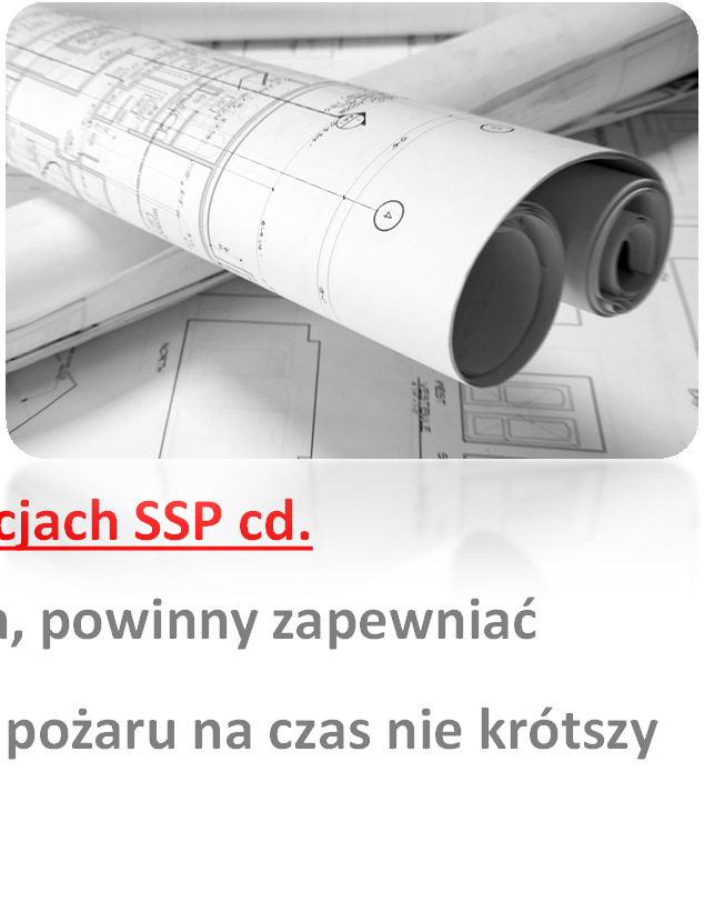 Zalecenia projektowe dla doboru zespołów kablowych w instalacjach SSP cd.