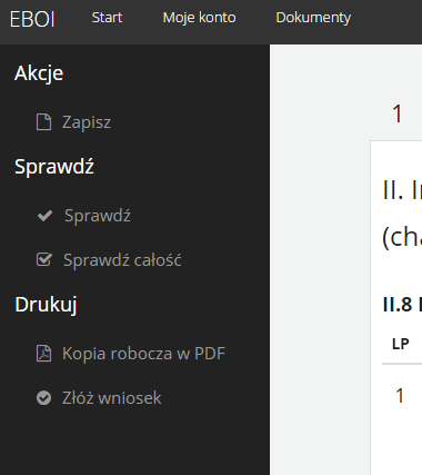 3. Złożenie Elektronicznej Aplikacji Instrukcja Krok Po Kroku od założenia konta do złożenia aplikacji i wysłania wniosku A. Jeśli nie dysponujesz kwalifikowanym podpisem elektronicznym: Krok 6/A.