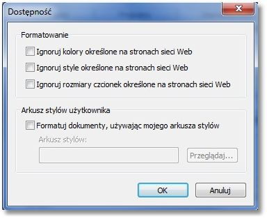 Rozdział 6 Konf iguracja przeglądarki Internet Explorer 10.