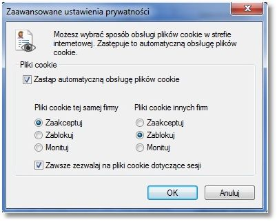 Rozdział 6 Konf iguracja przeglądarki Internet Explorer 10.