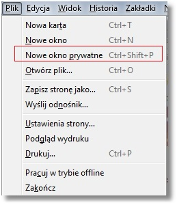 Rozdział 9 Konf iguracja przeglądarki Firef ox 37.0.