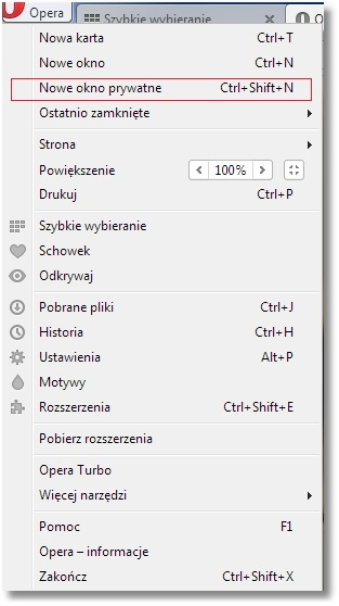 Rozdział 11 Konf iguracja przeglądarki Opera 24.0 Rozdział 11. Konfiguracja przeglądarki Opera 24.