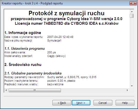 Rekonstrukcja zdarzenia