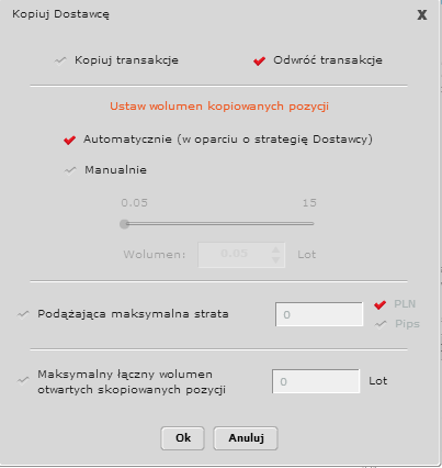 Wybierz najbardziej stratne strategie, aby użyć funkcji Contra Copy.