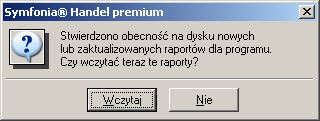 II Rzpczęcie pracy z prgramem Symfnia Handel w parciu bazę materiałwą z WINBUD Ksztrys II.1. Parametryzacja kmunikacji II.1.a. imprt raprtów systemwych d Symfnia Handel Premium Wymagane zbiry: crtdbjn.