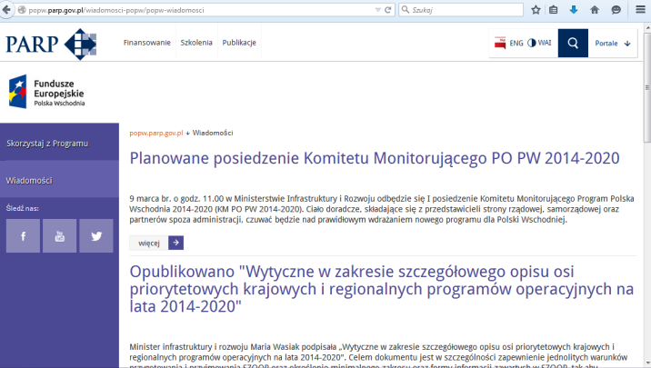 Więcej informacji o PO PW