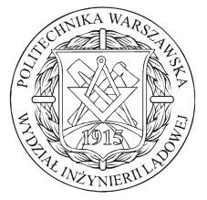 INŻYNIERII PRZEDSIĘWZIĘĆ BUDOWLANYCH KOMITETU INŻYNIERII LĄDOWEJ I WODNEJ POLSKIEJ AKADEMII NAUK