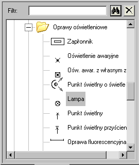 Wykonać dwuklik na Wybranym katalogu symboli, aby go otworzyć.