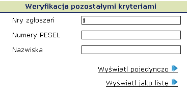 Etap II weryfikacja zgłoszeń W trakcie weryfikacji należy zwrócić szczególną uwagę na listę preferencji.