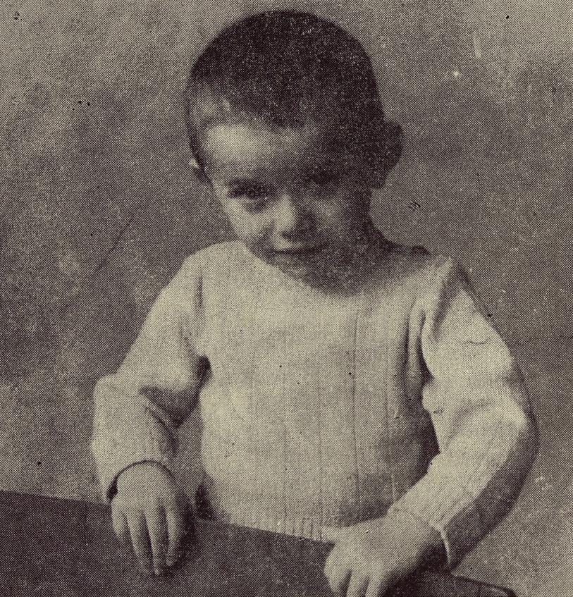 Mendel Gwiazda (Mel Goldberg) w Żydowskim Sierocińcu w Otwocku, 1946 Uratowany przez Chrześcijan,wyniesiony