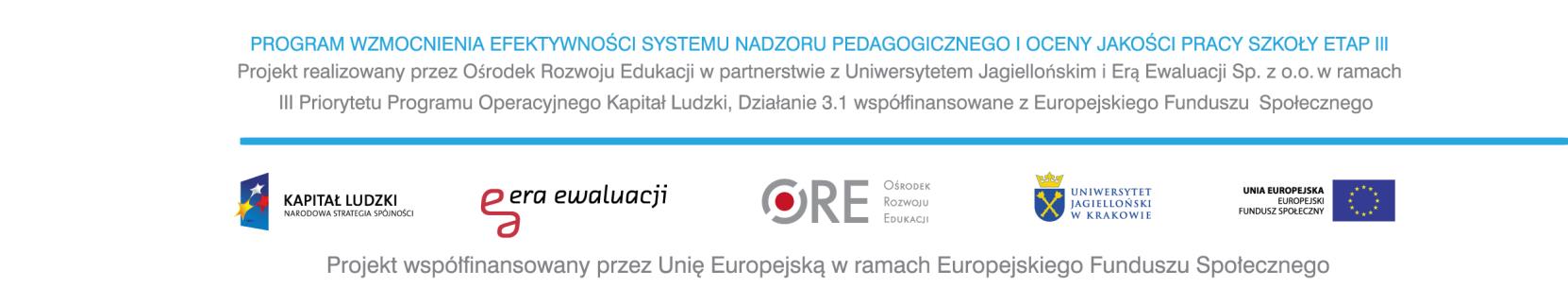 KONFERENCJA Jakość edukacji czy/i jakość ewaluacji. Odpowiedzialni nauczyciele Kraków, 23-26 marca 2013r. Wstępny program Sobota, 23.03.2013r. 10.00-15.30 Rejestracja uczestników 14.