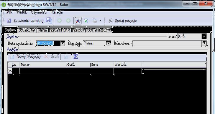 Obieg ten zapewnia optymalną reakcję na zdarzenia awaryjne nietypowe lub typowe na produkcji, poprzez zgłoszenie tego w systemie i wczytaniu odpowiedniej informacji do terminala znajdującego się na