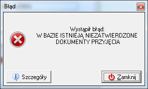 Jeżeli w programie idetal widnieją niezatwierdzone dokumenty magazynowe lub dokumenty sprzedaży skrypt również nie zostanie wykonany, a stawki VAT nie ulegną zmianie!