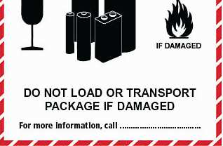 Oznakowanie wg ICAO TI W przepisach lotniczych występują etykiety Etykieta Chronić przed ciepłem oznacza, że sztuka przesyłki zawiera materiały
