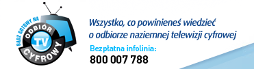 Gdzie uzyskać informacje o cyfryzacji TV naziemnej Strona cyfryzacja.gov.