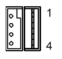 6 LTPN Data 7 CTS (wejście) 8 RTS (wyjście) 9 +5V DC 6 1 9 5 wtyk DB-9 Ŝeński Kabel PowerLink USB Kabel ten zakończony jest z jednej