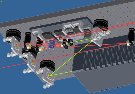 4.3 Szafirowy oscylator femtosekundowy - wyniki 69 a) b) M1 M6 LP M5 Ti:Sa L OC M3 M4 M2 Rysunek 4.