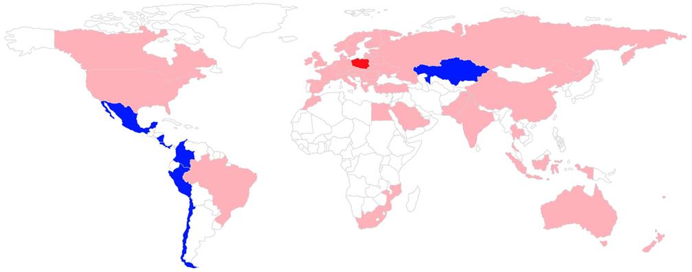 krajach kraj geograficzna struktura sprzedaży konsekwentny wzrost