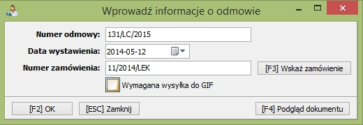 Rys 40. Podgląd odmowy Rys 41.