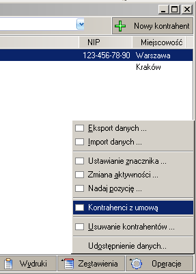 Forte Finanse i Księgowość 5 / 10 Rys. Okno wprowadzania rachunków bankowych w module Forte Finanse i Księgowość w kartotece rachunków bankowych.