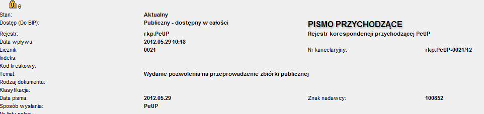 ) UWAGA: Nazwa rejestru zależna jest od konfiguracji wykonanej przez lokalnego administratora systemu i może nie być zgodna z ta, która została podana w przykładzie. 1.3.