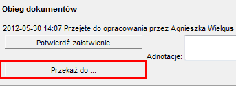 1.9. Ewentualne załączniki można zapisać lokalnie na dysku i zweryfikować.