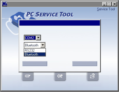 komputer/laptop i Service Key przewodem RS232 (rozdziaù 4.2). Bluetooth: 1. Uruchomiã oprogramowanie Bluetooth- Software. 2. Znaleêã "Dostæpne urzàdzenia ". 3.