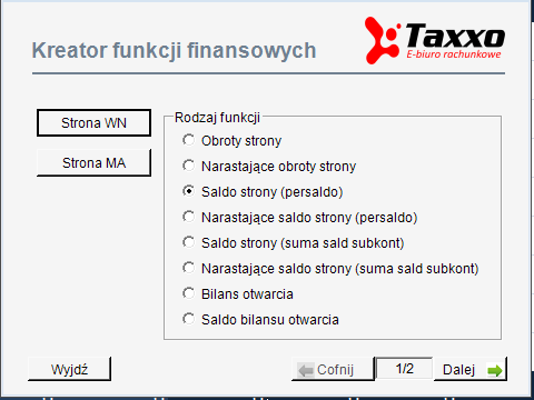 Praca z e-analizami Finansowymi jest wyjątkowo prosta. W Excelu dostępne są następujące możliwości: 1.