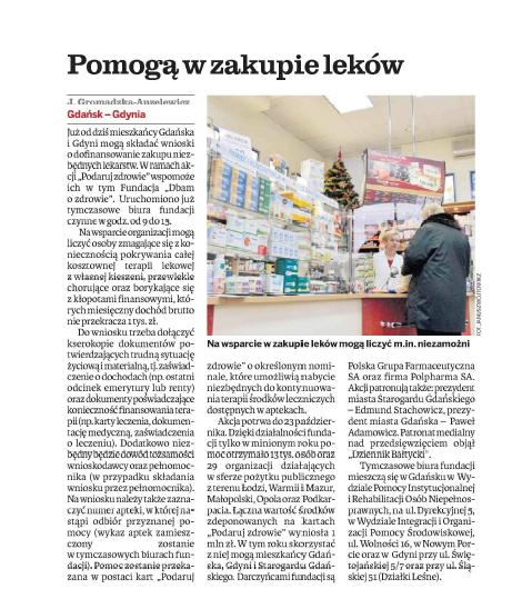 Dziennik Bałtycki Pomogą w zakupie